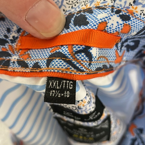 Point Zero Easy Iron floral button down - Picture 6 of 7